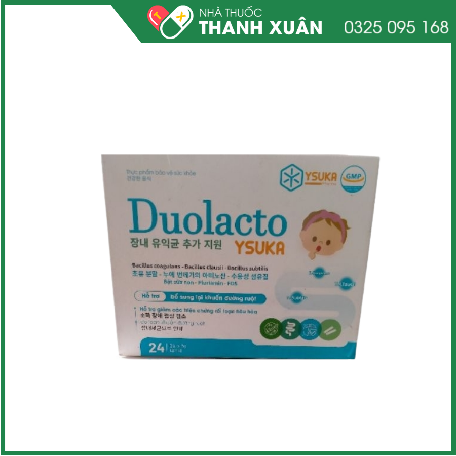 Duolacto Ysuka - Hỗ trợ bổ sung lợi khuẩn đường ruột